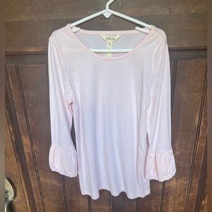 Matilda Jane Pink Puffer Tee, size 10, GUC